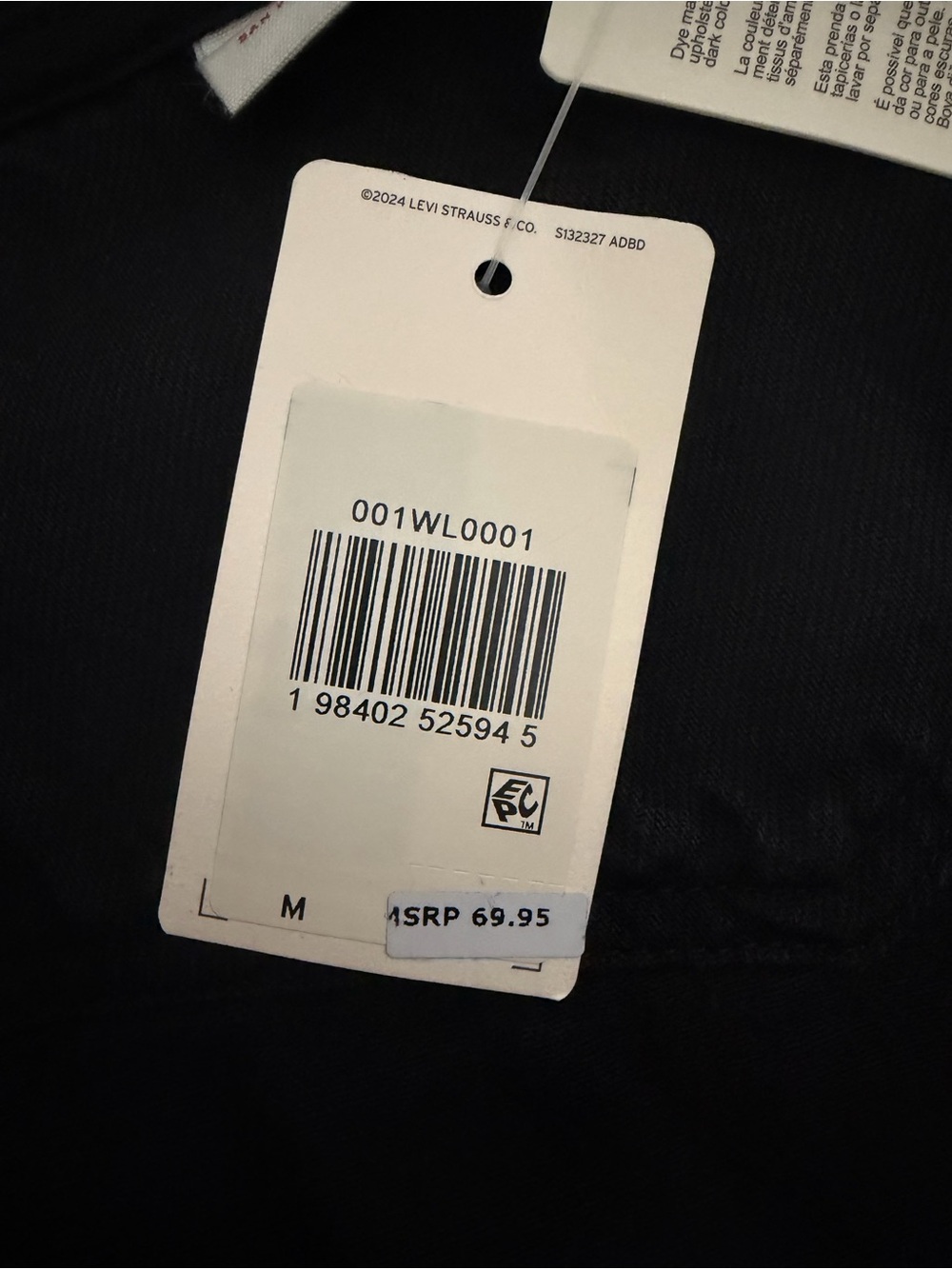 Levi’s Denim Button Down Dress, NWT - Picture 8 of 8